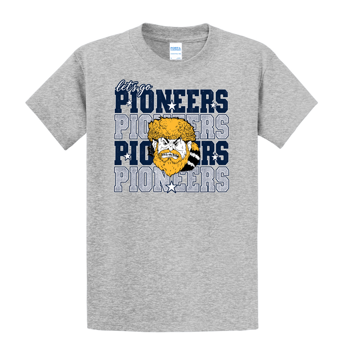 Let's Go Pioneers Youth Tee