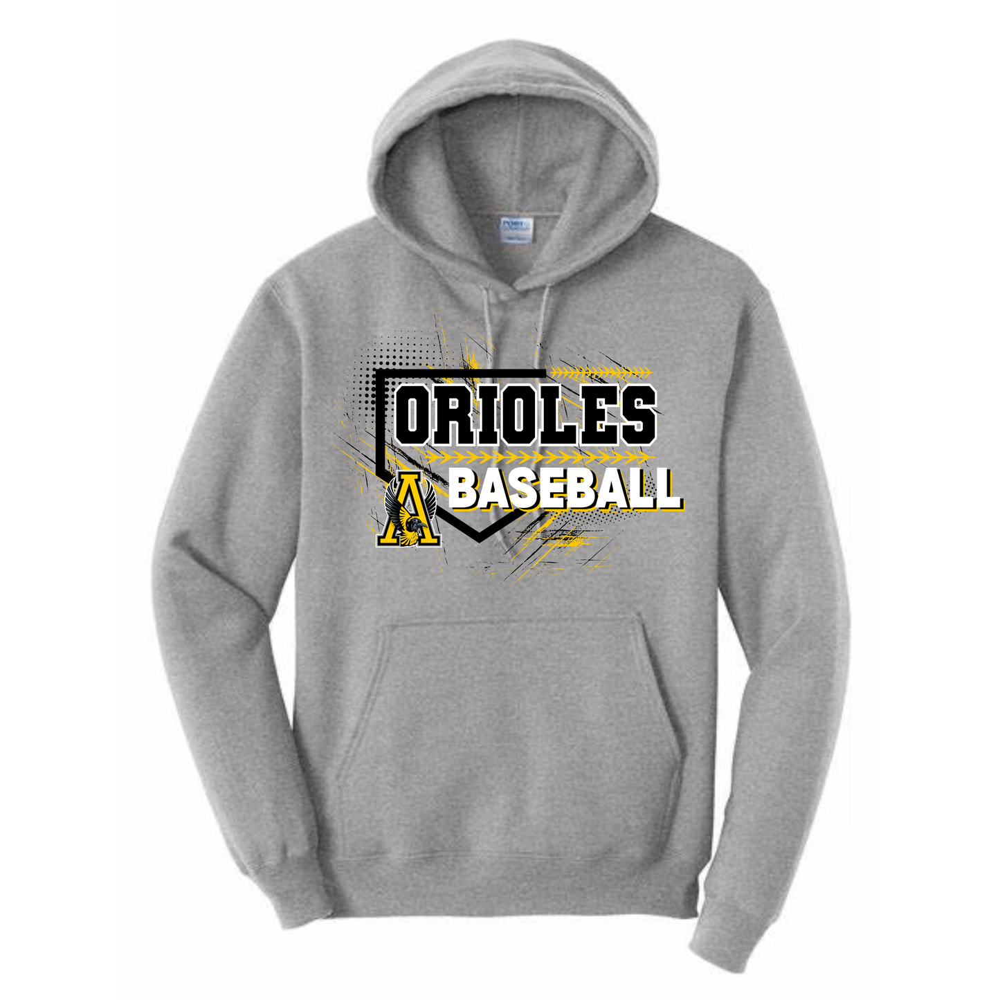Avon Baseball Graffiti Hoodie