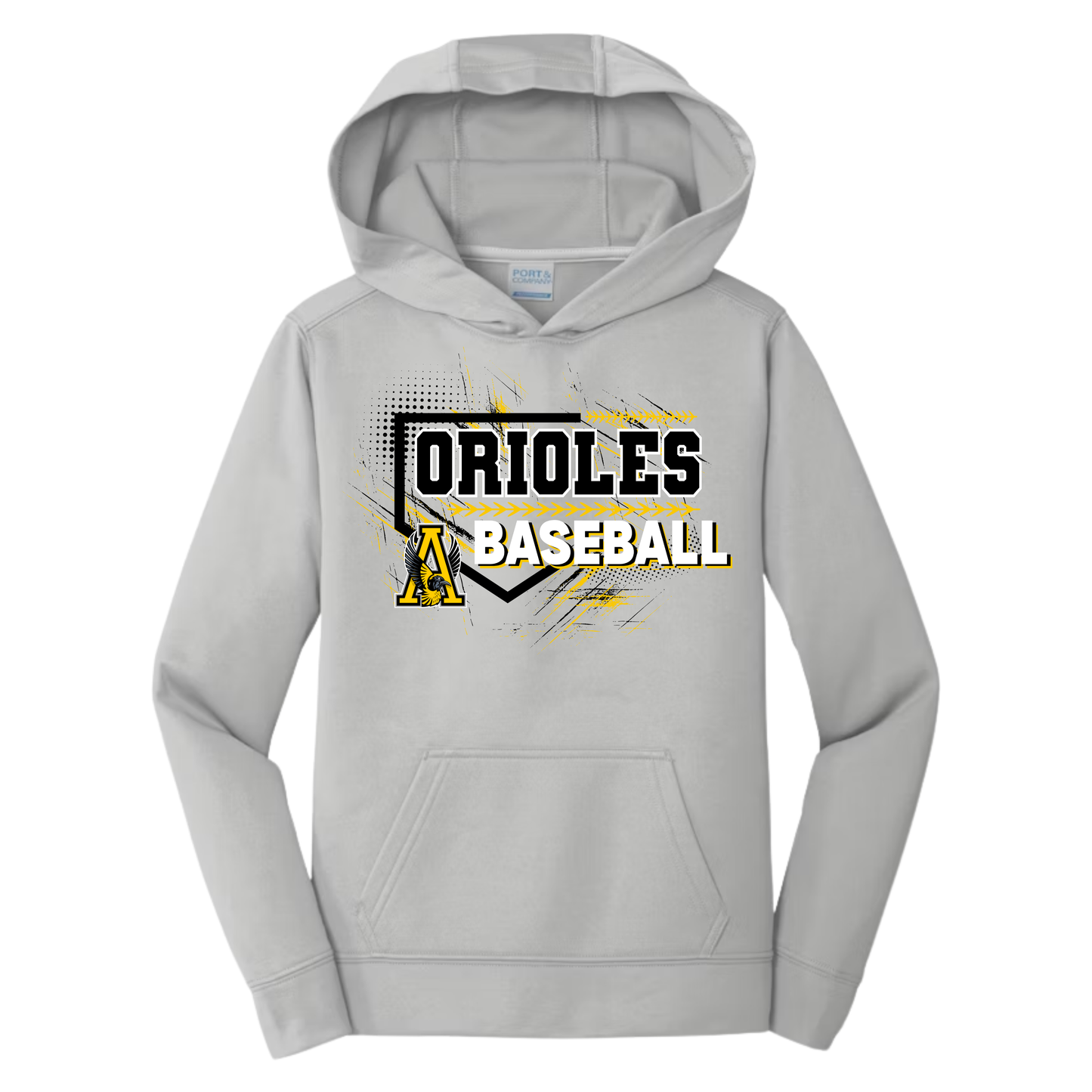 Avon Baseball Graffiti Hoodie
