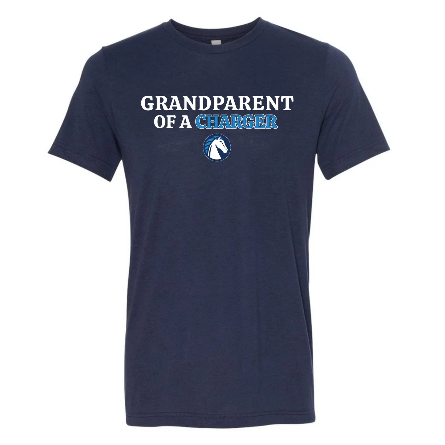 Grandparent of a Charger Adult Tee