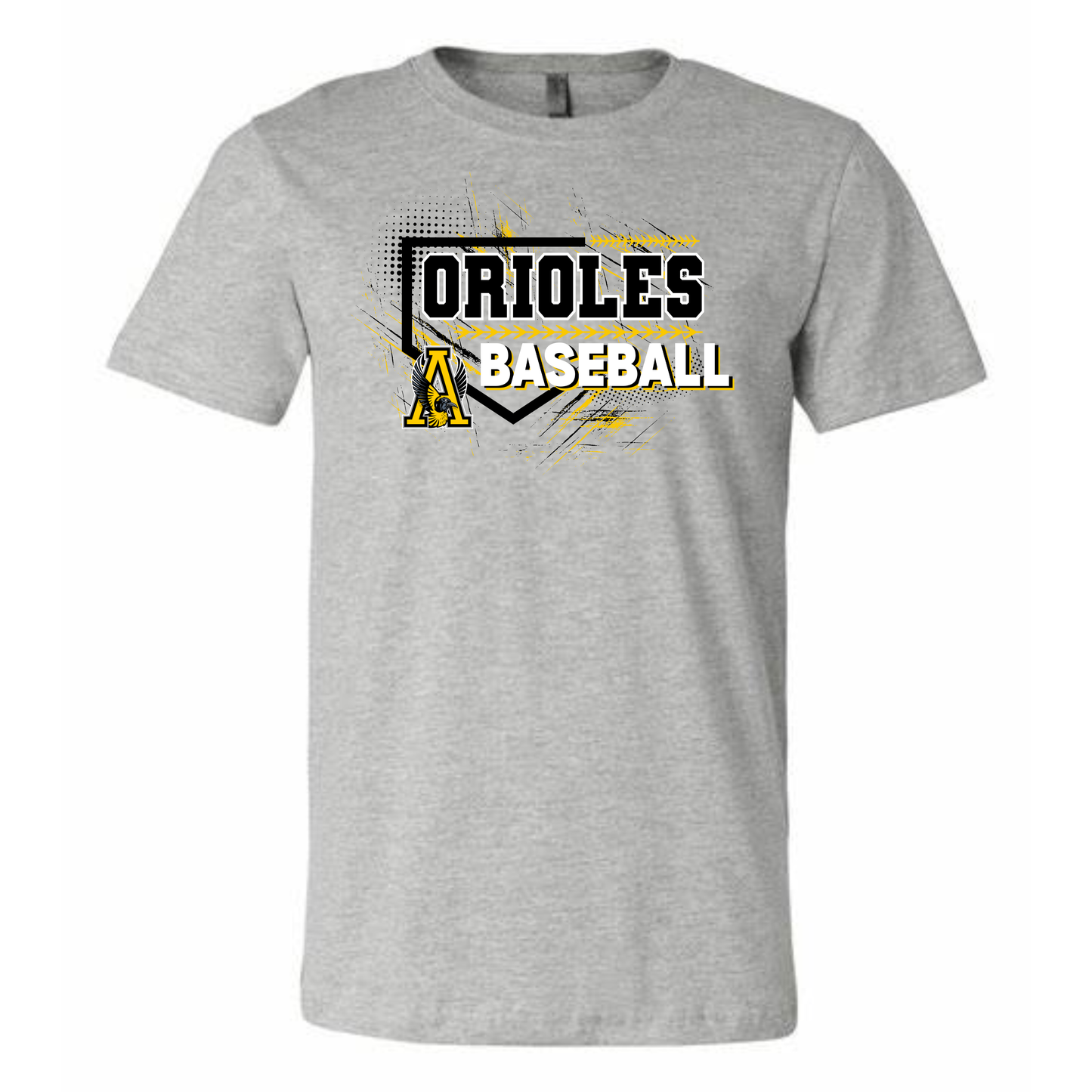 Avon Baseball Graffiti Adult Tee