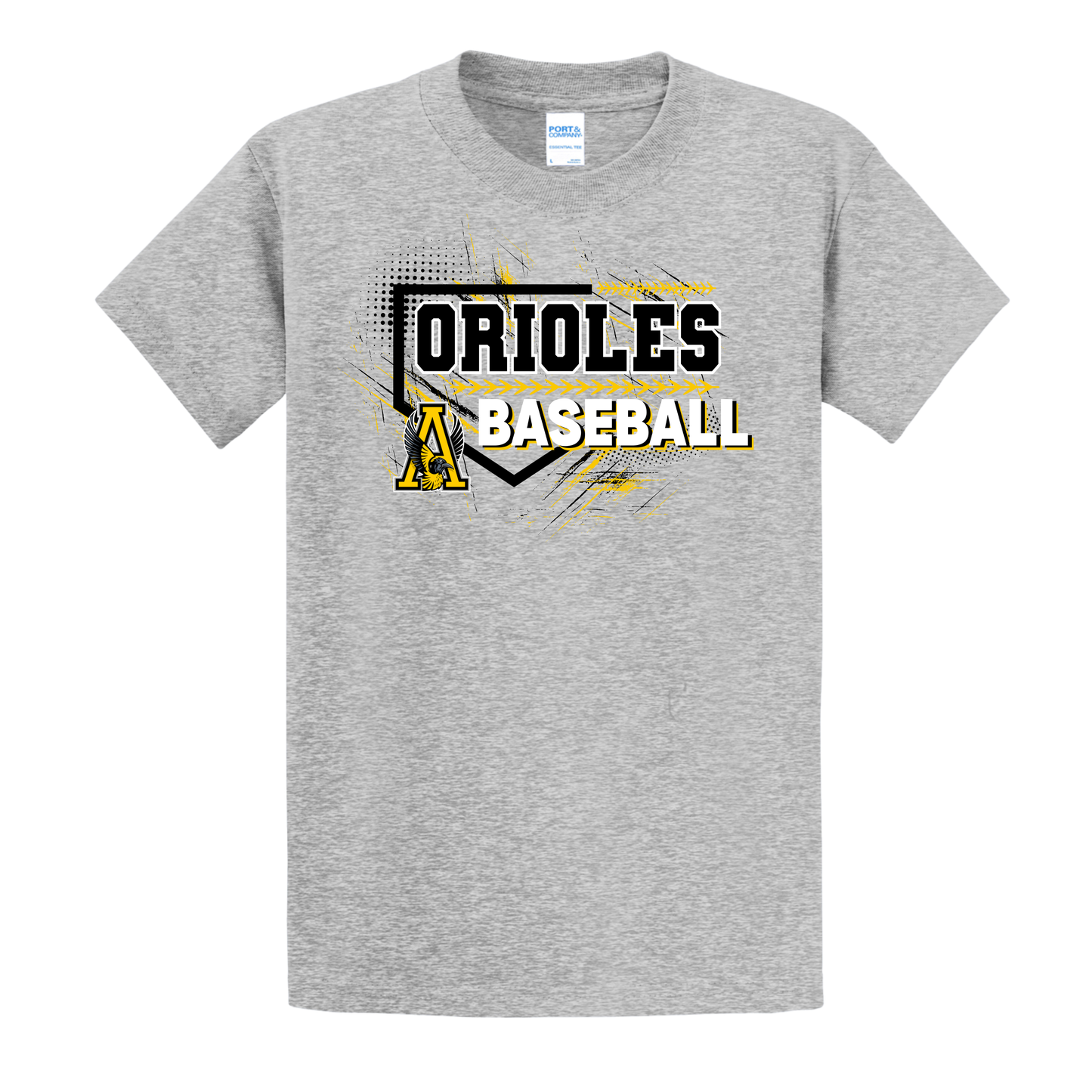 Avon Baseball Graffiti Youth Tee