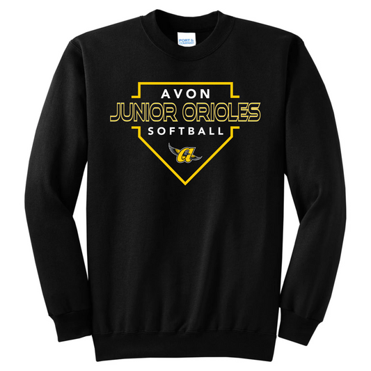 Homeplate JO Softball Crew (Black)