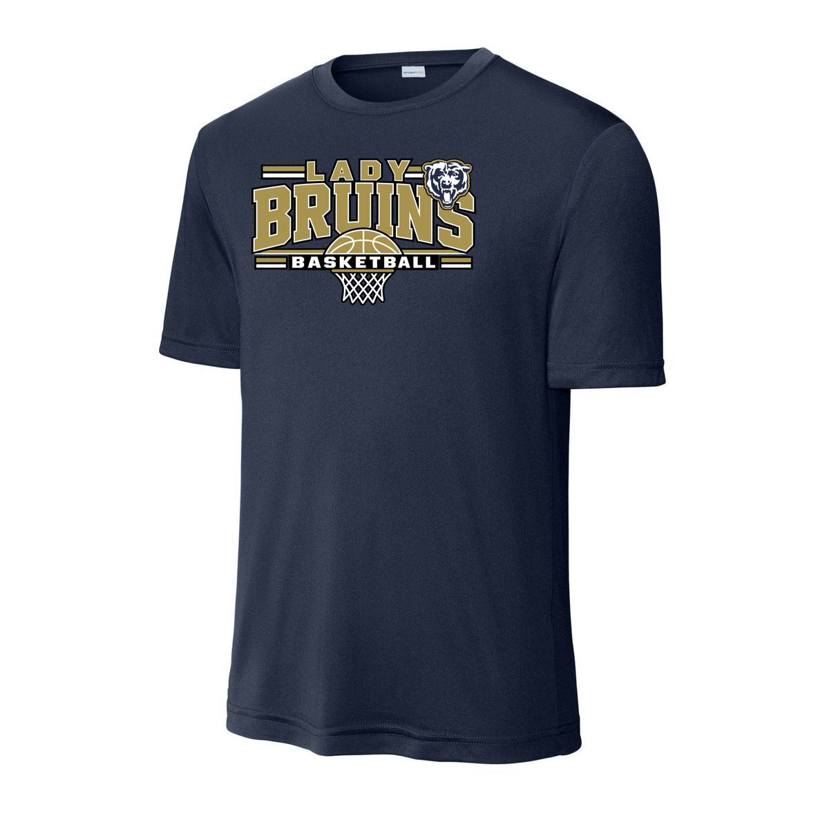 Lady Bruins Basketball Adult Tee