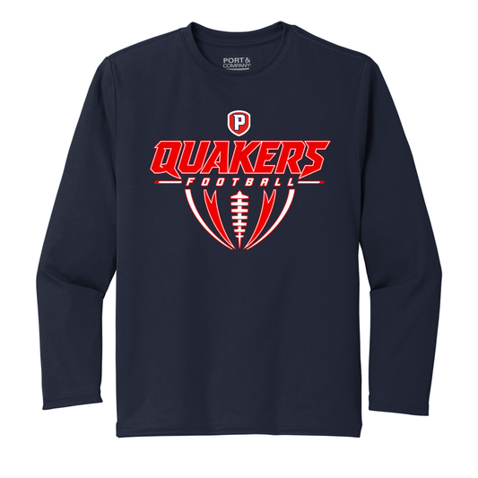 Plainfield Touchdown Long Sleeve Youth Tee