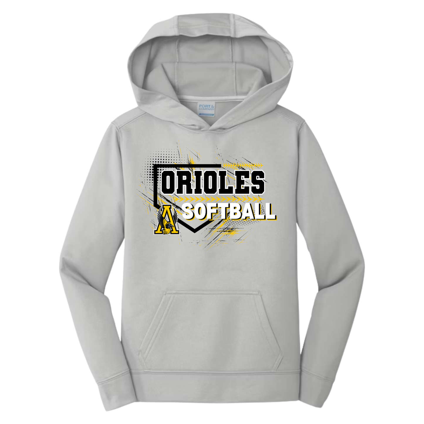 Avon Softball Graffiti Hoodie