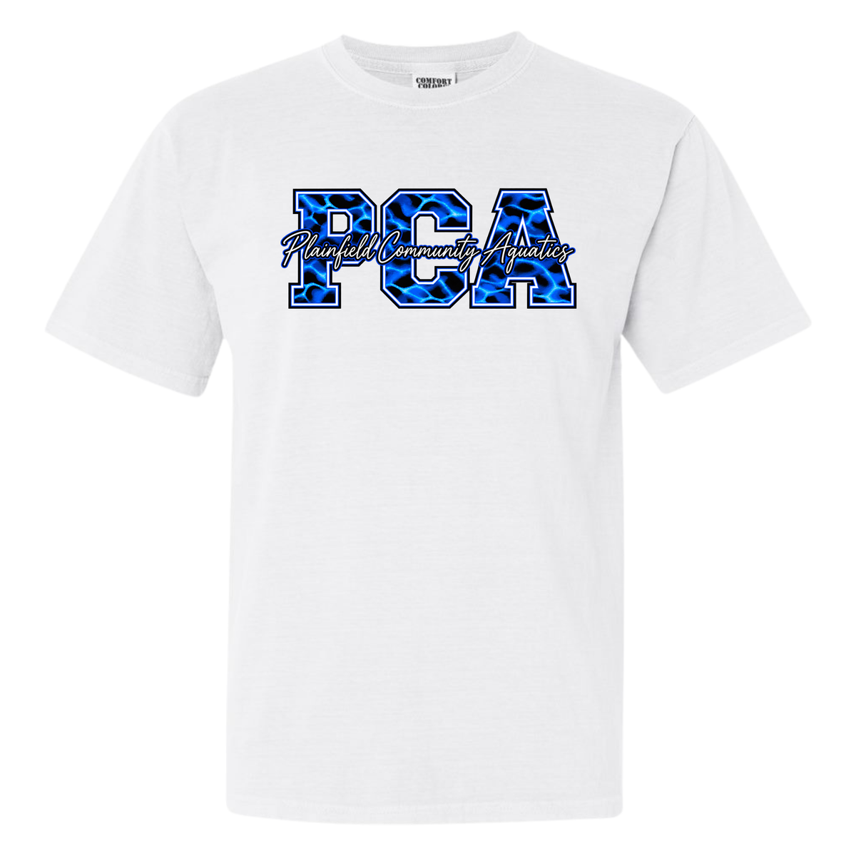 PCA Underwater Pull Youth Tee White