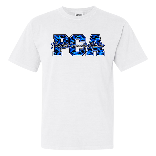 PCA Underwater Pull Youth Tee White