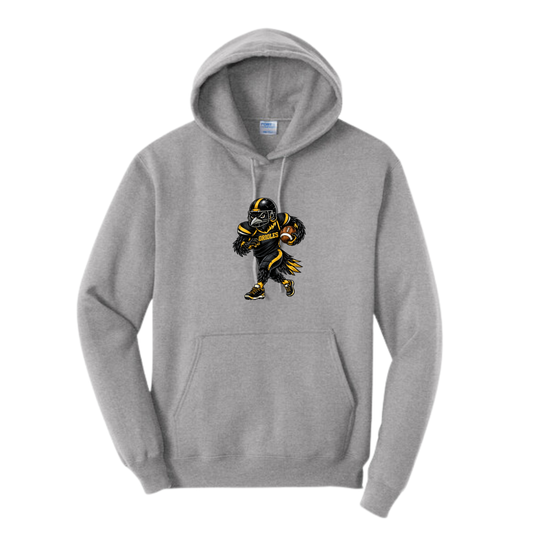 Oriole Bird Football Hoodie