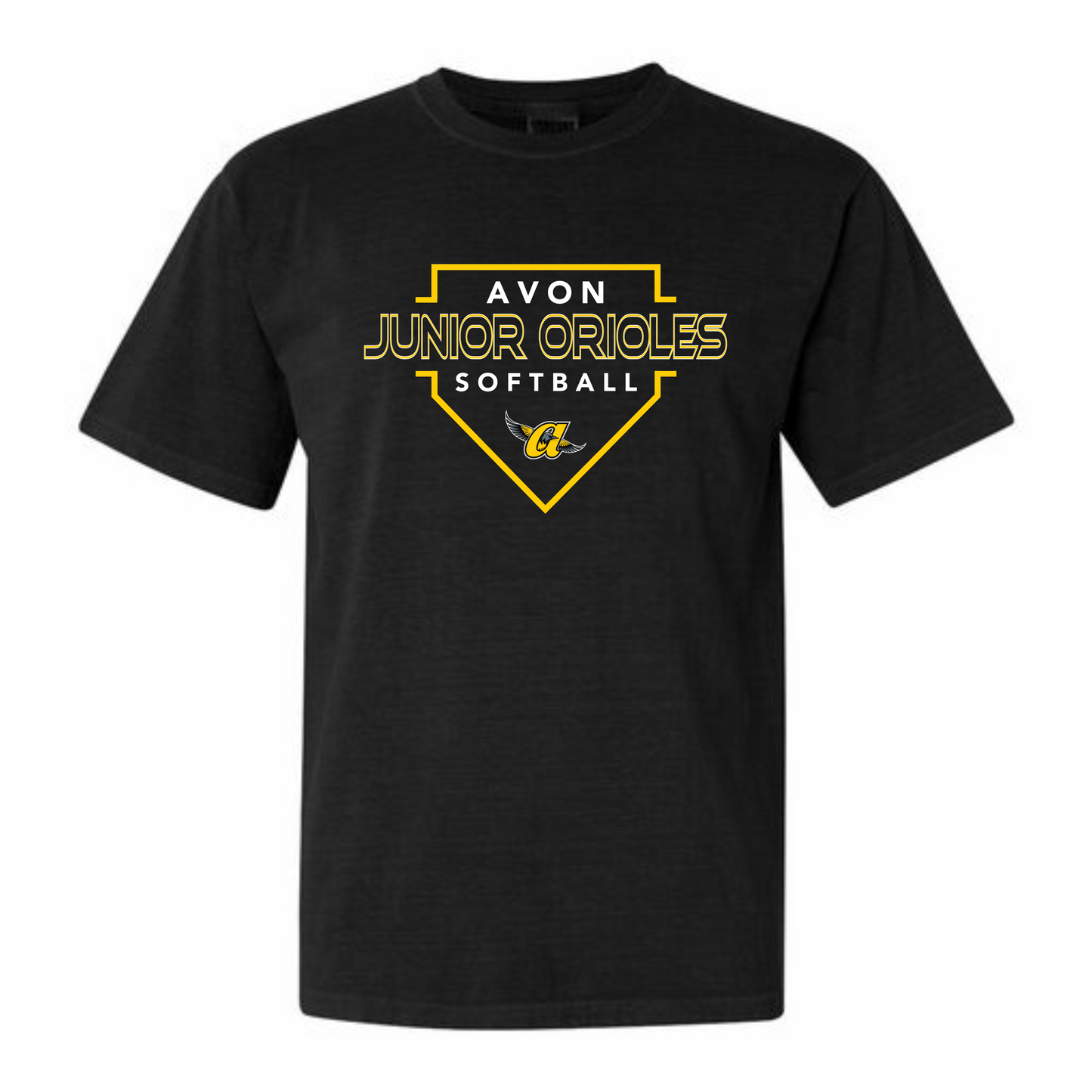 Homeplate JO Softball Youth Tee (Black)