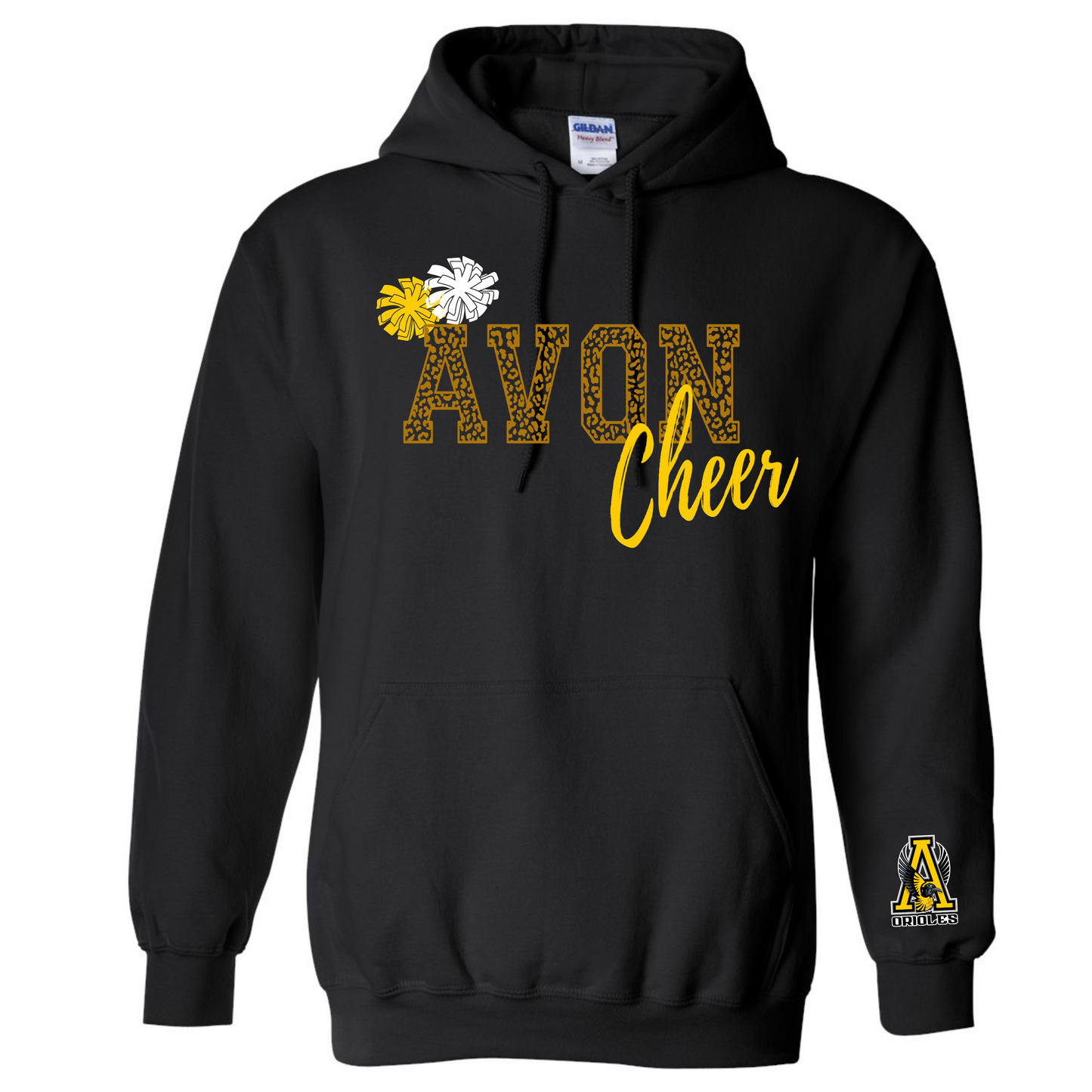 Cheetah Avon Cheer Hoodie