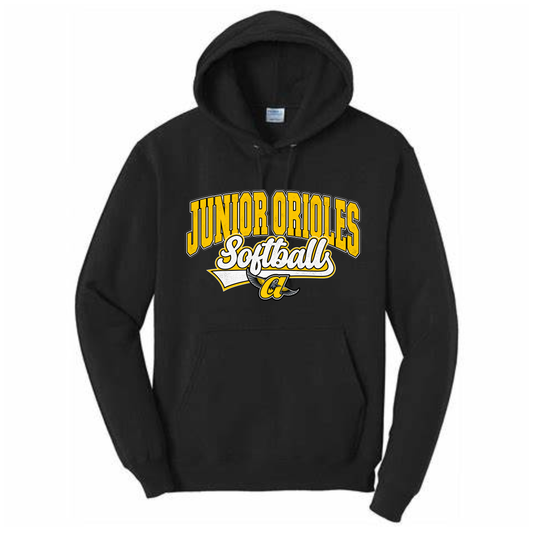 JO Softball Script Hoodie