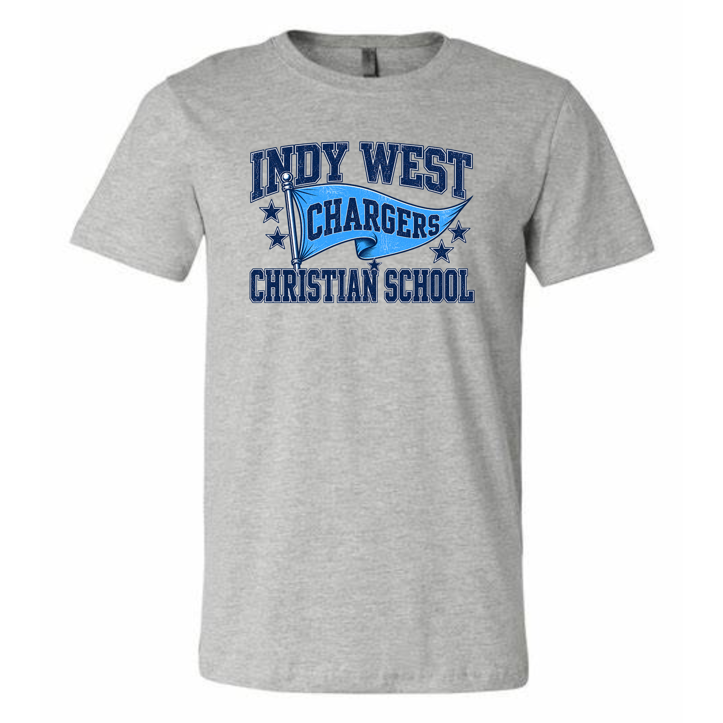 Indy West Pennnant Adult Tee