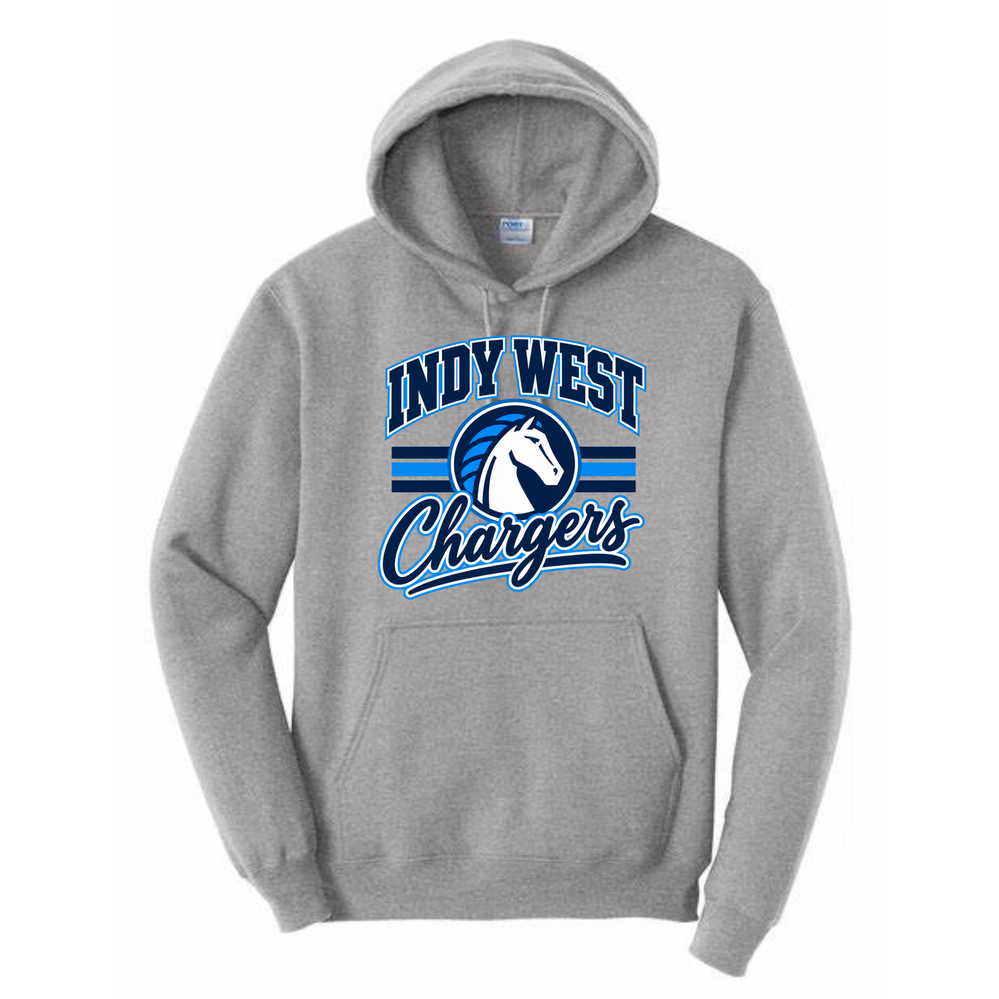 Chargers Champion Hoodie (gray)