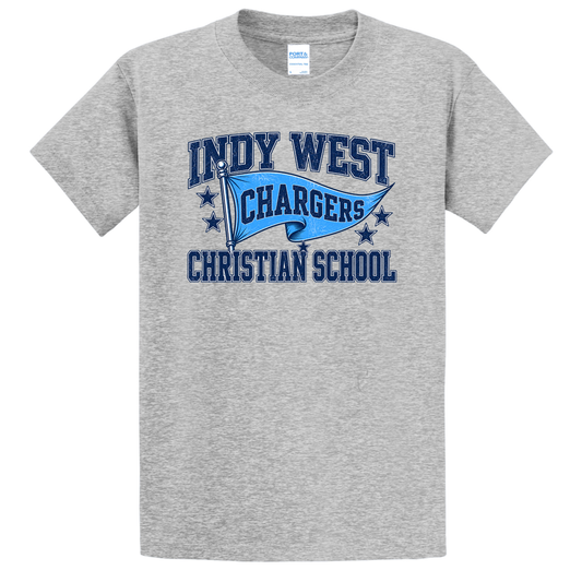 Indy West Pennant Youth Tee