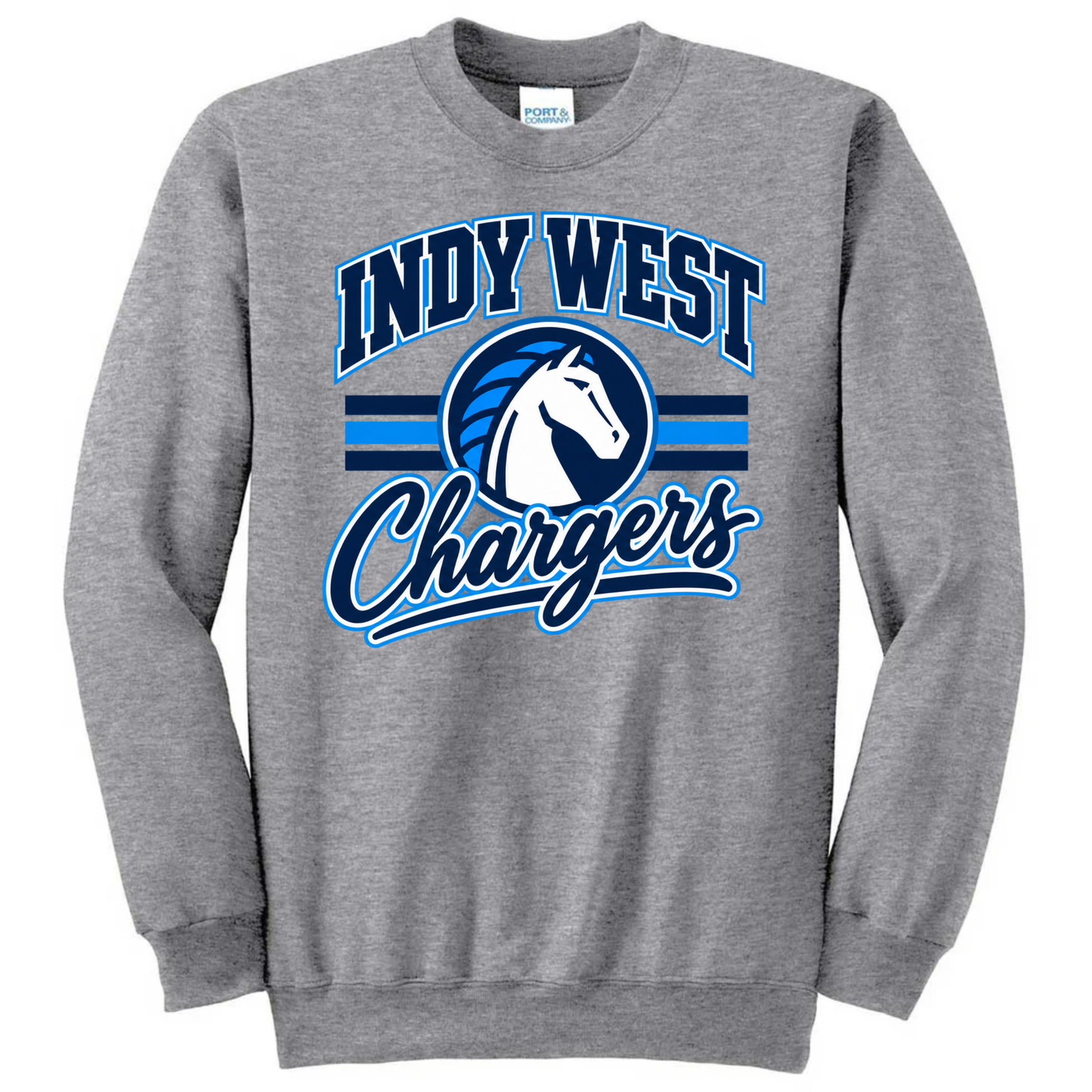 Chargers Champion Crew (gray)