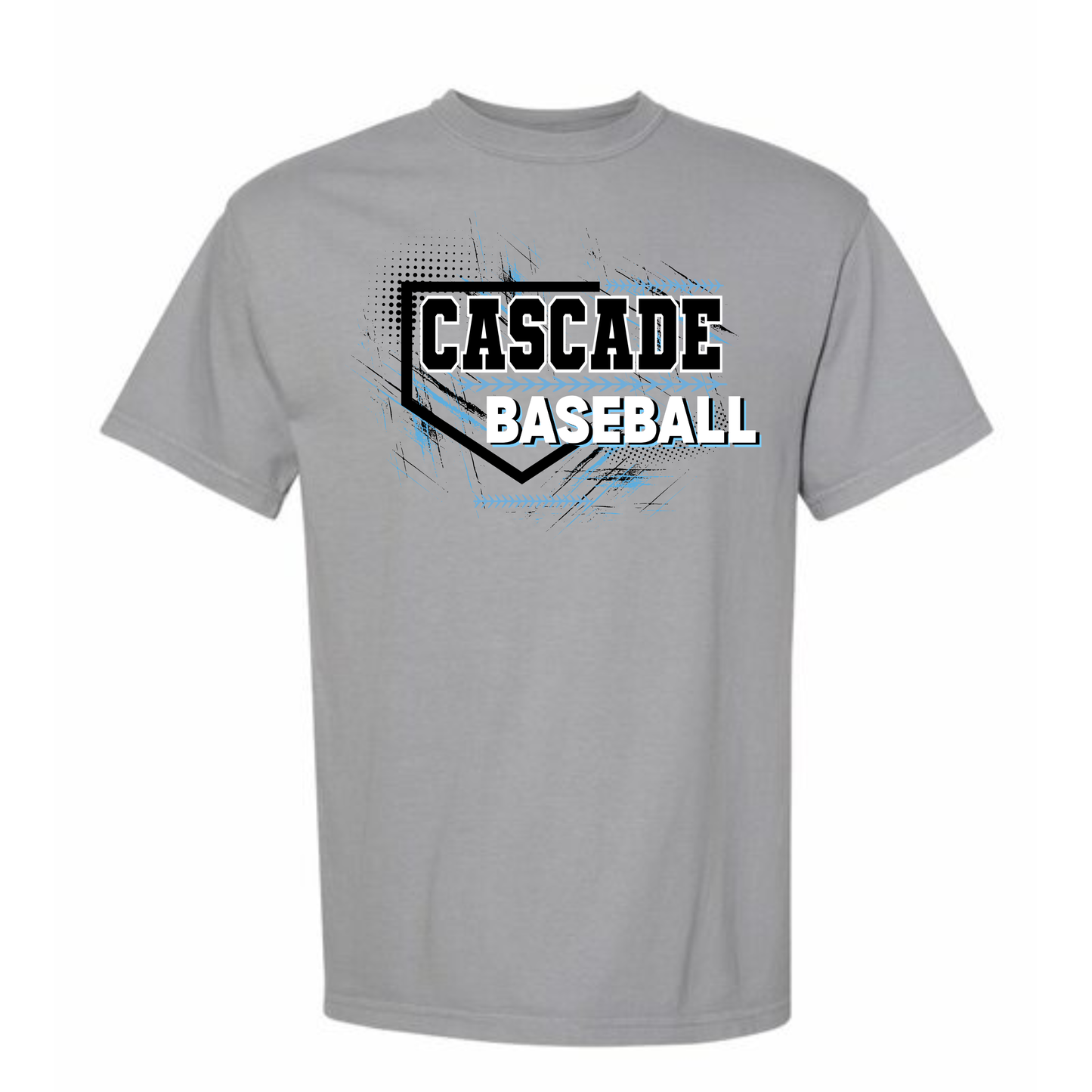 Cascade Baseball Graffiti Adult Tee