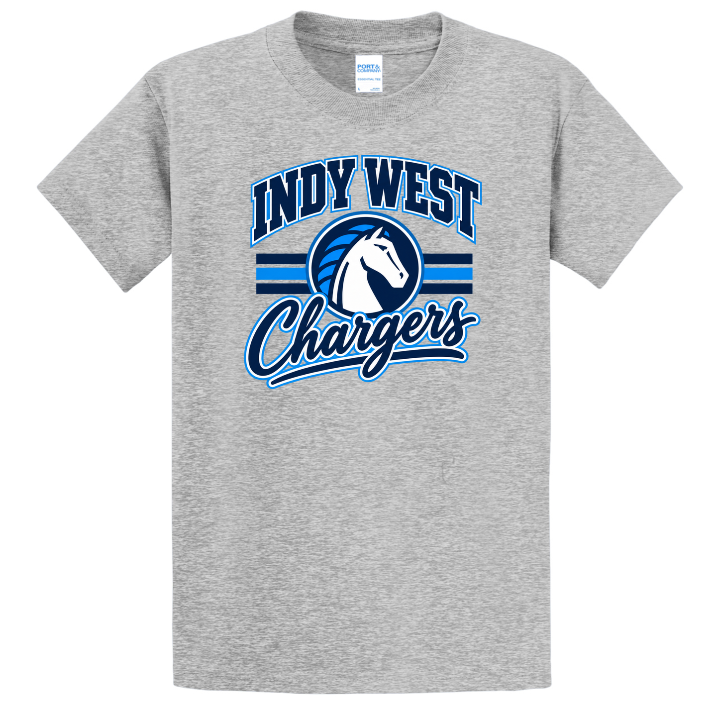 Chargers Champion Youth Tee (gray)