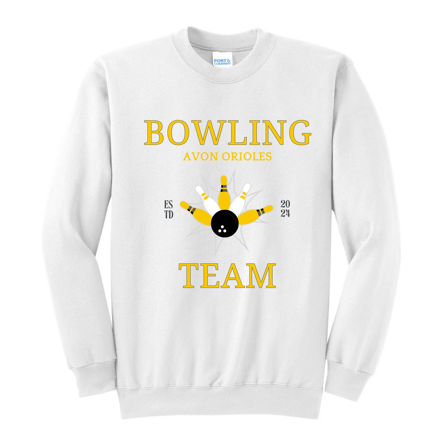 Bowling Team Crew (white)