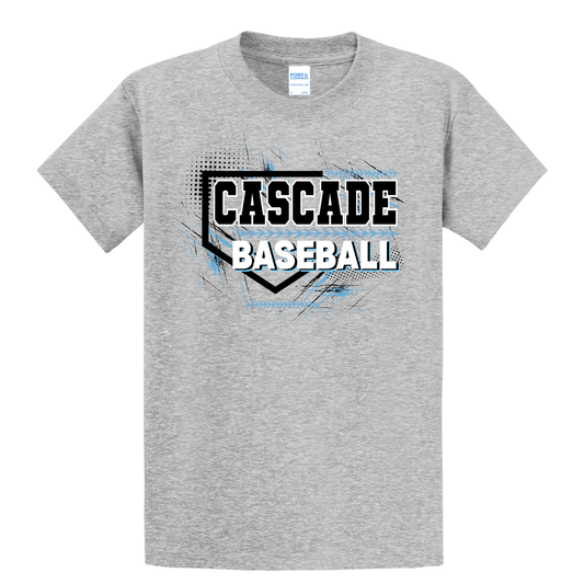 Cascade Baseball Graffiti Adult Tee