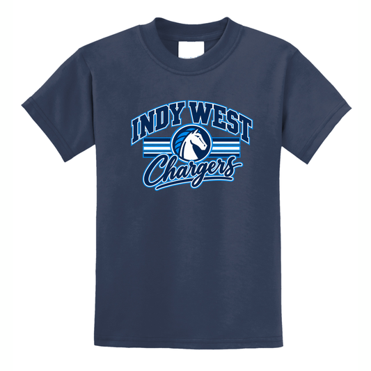 Chargers Champion Youth Tee (navy)