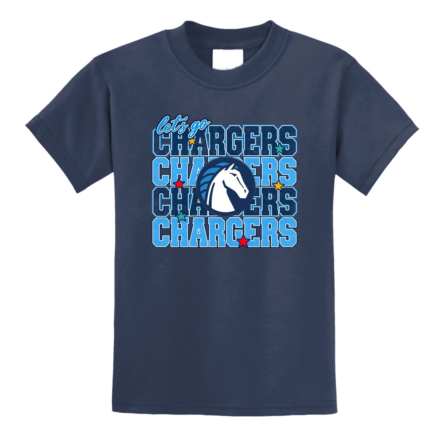 Let's Go Chargers Youth Tee