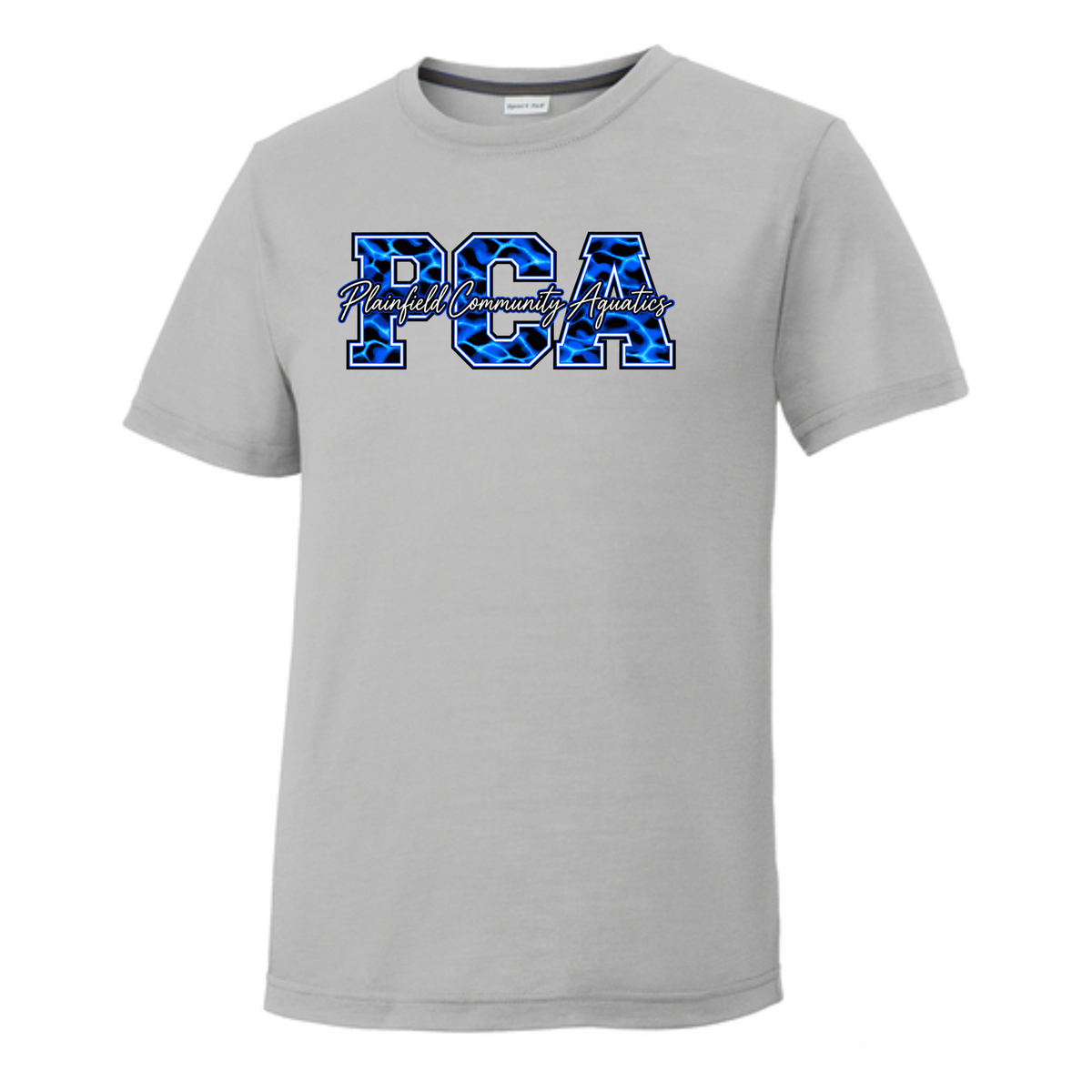 PCA Underwater Pull Youth Tee Gray