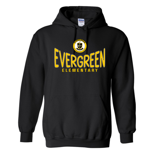 Curved Evergreen Hoodie
