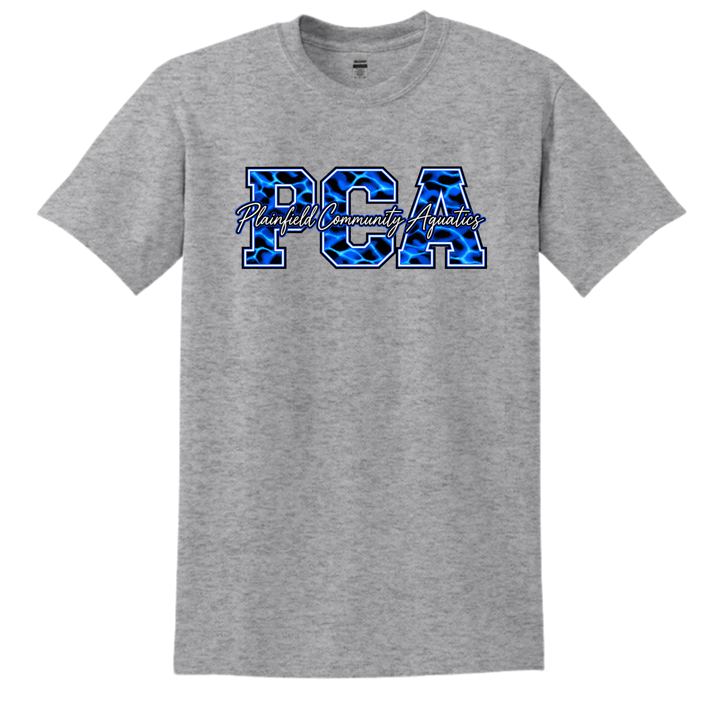 PCA Underwater Pull Youth Tee Gray