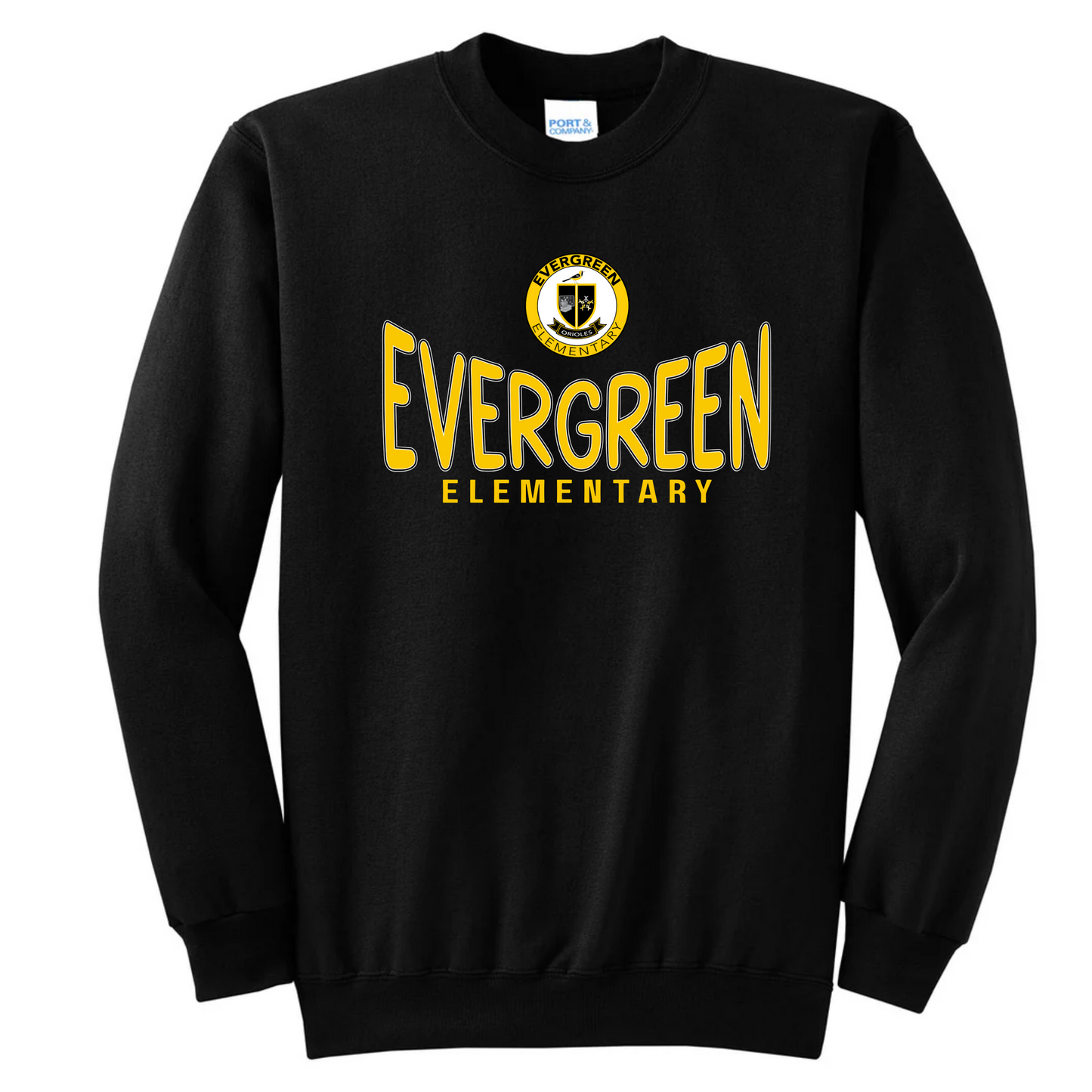 Curved Evergreen Crew