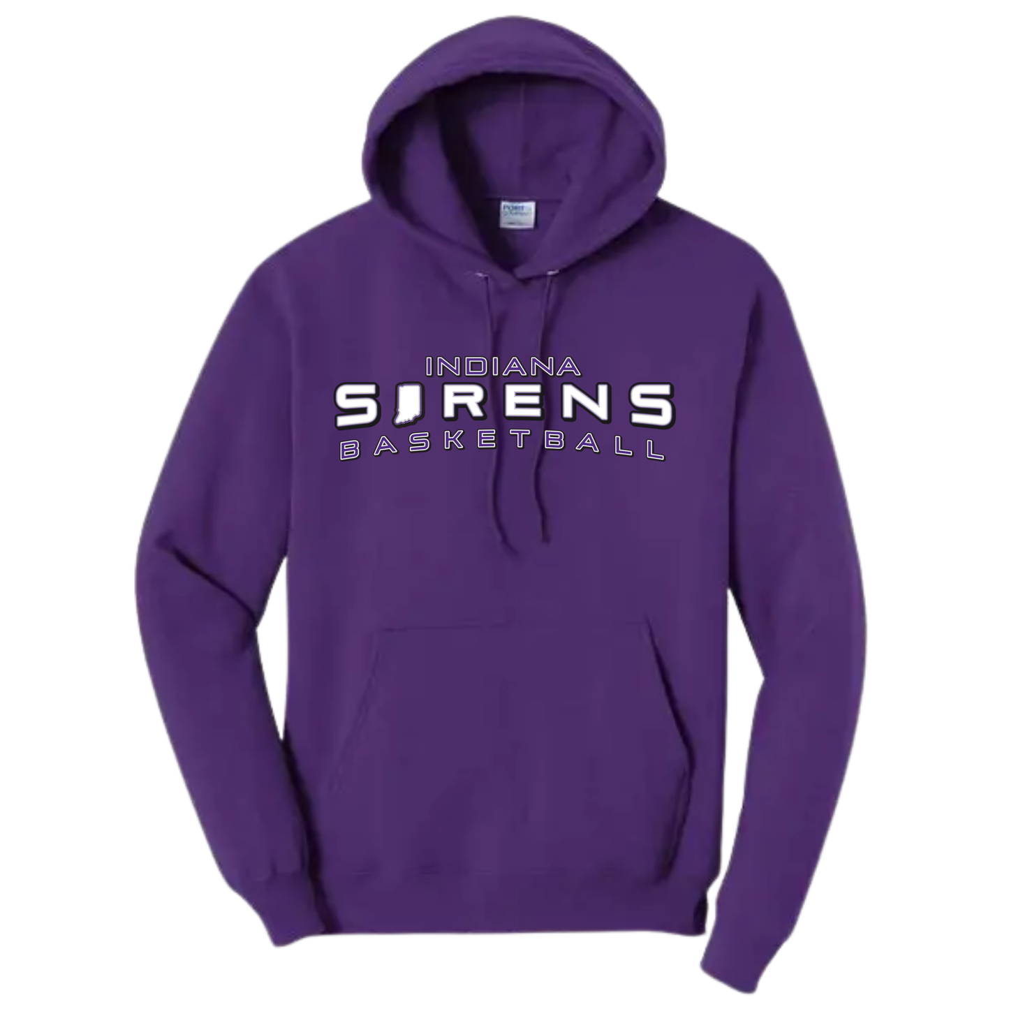 Indiana Sirens Basketball Purple Hoodie