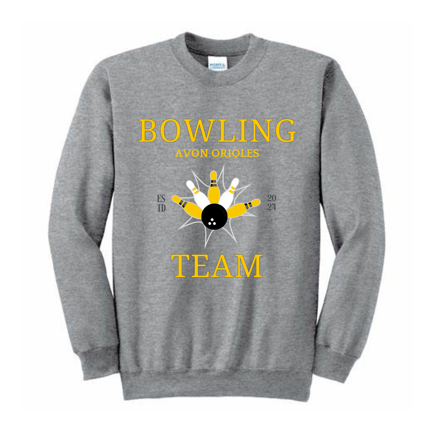 Bowling Team Crew (gray)