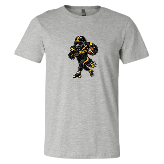 Oriole Bird Football Adult Tee