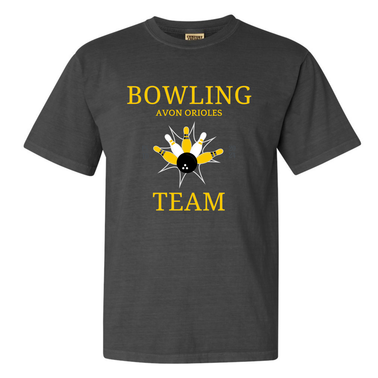 Bowling Team Tee (gray)