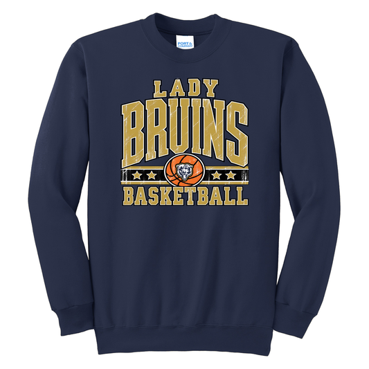 Lady Bruins Retro Basketball Crew