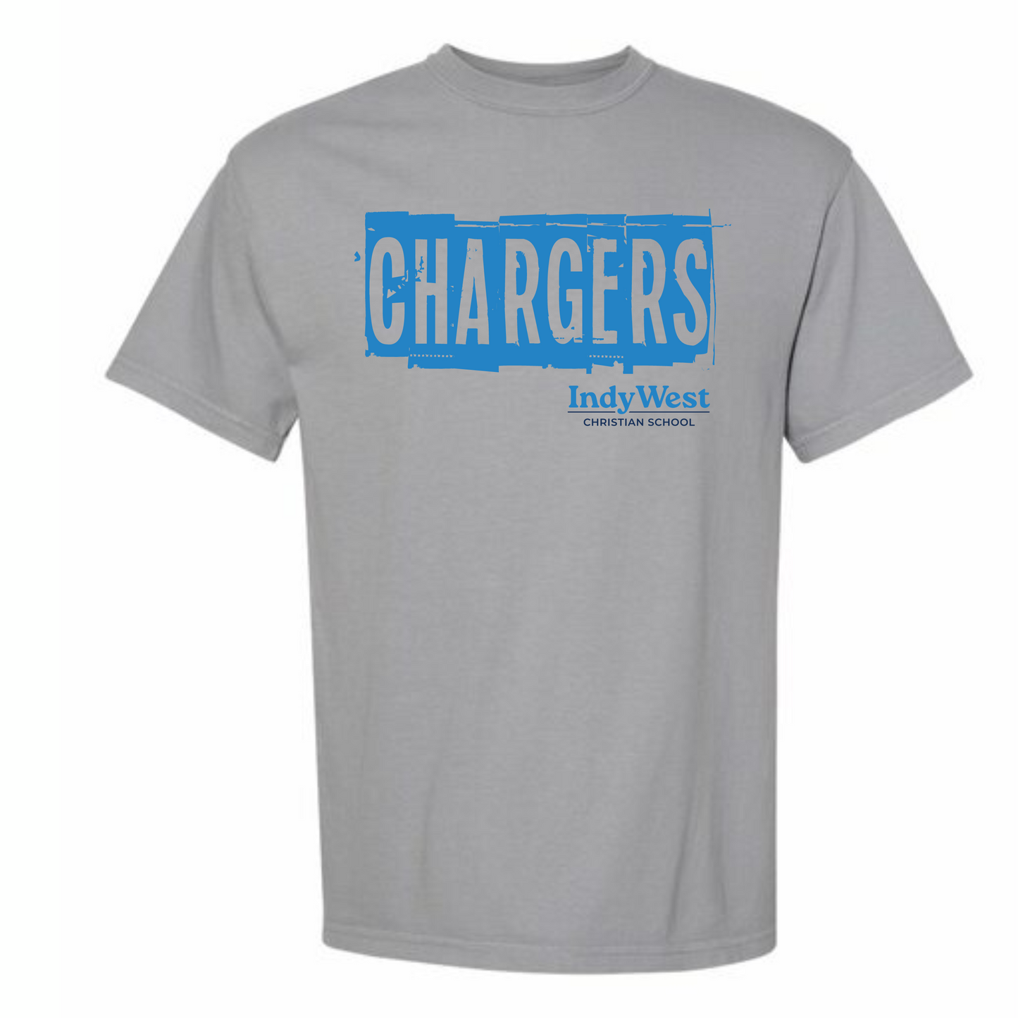 Chargers Block Adult Tee