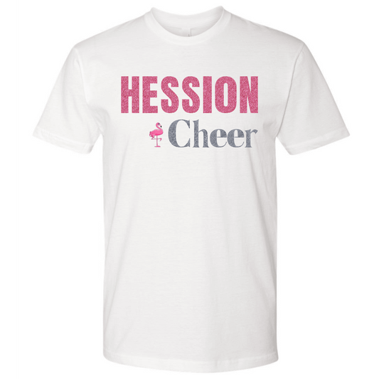 Hession Cheer Youth Tee (white)