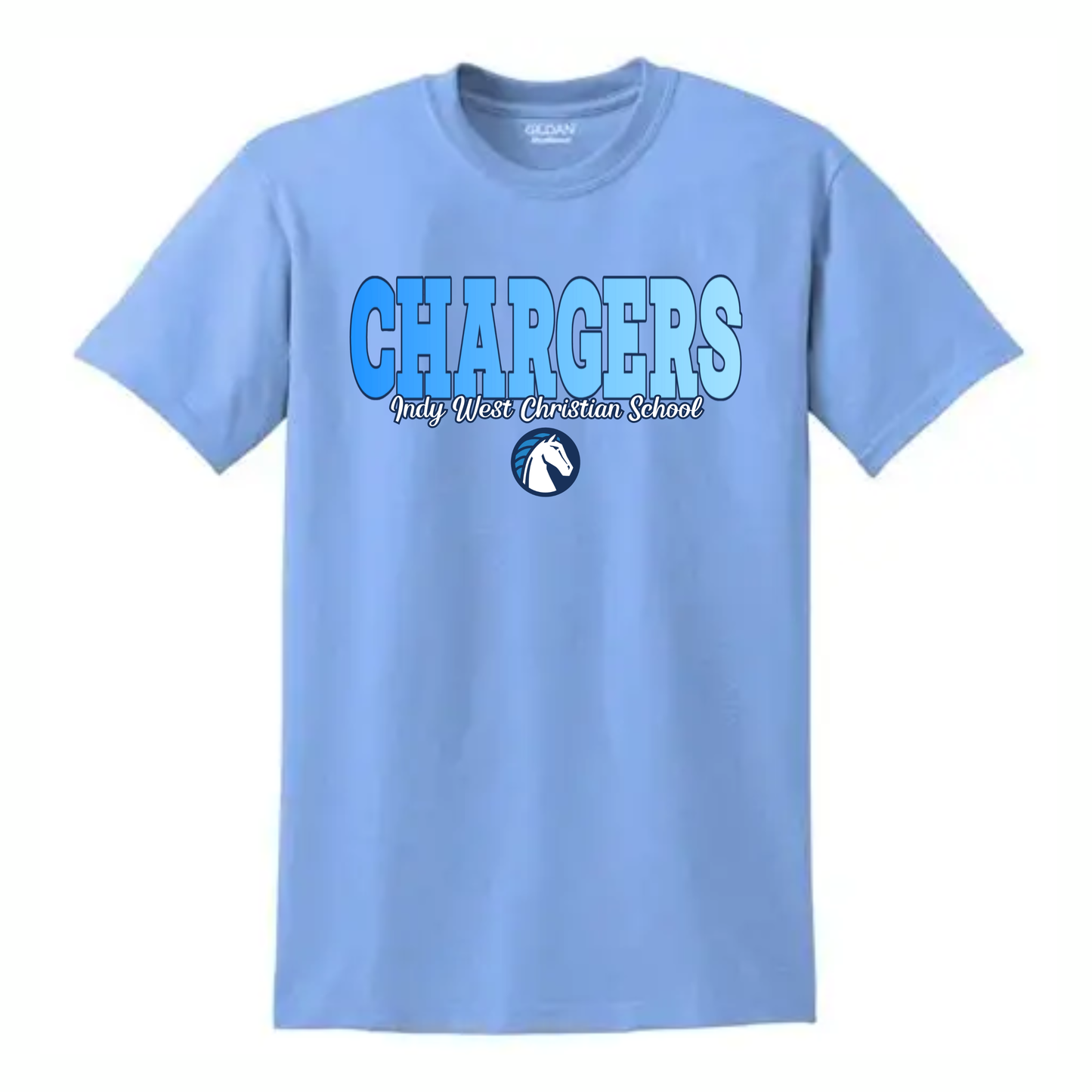Chargers Ombre Youth Tee (blue)