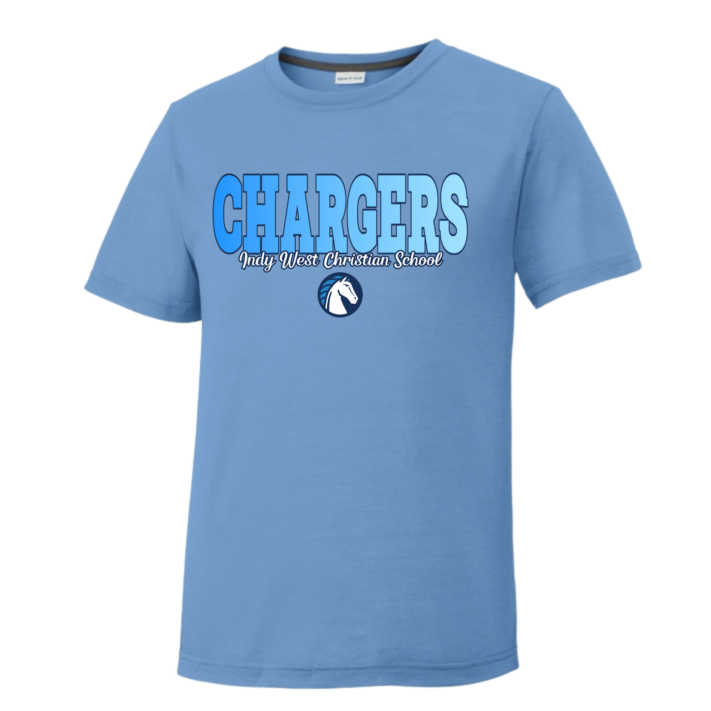 Chargers Ombre Youth Tee (blue)