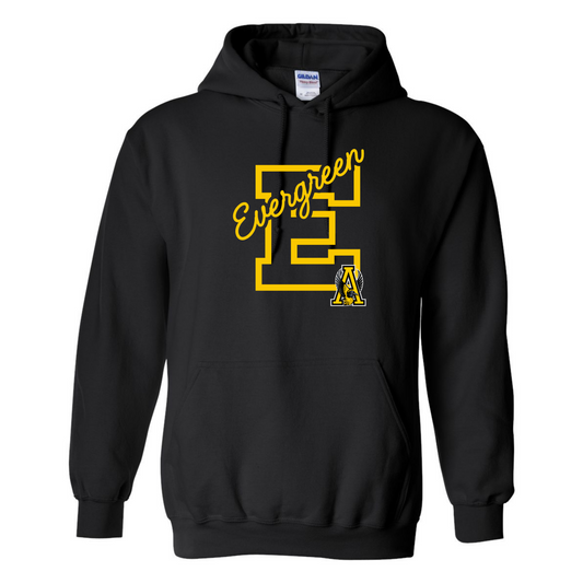 E is for Evergreen Hoodie