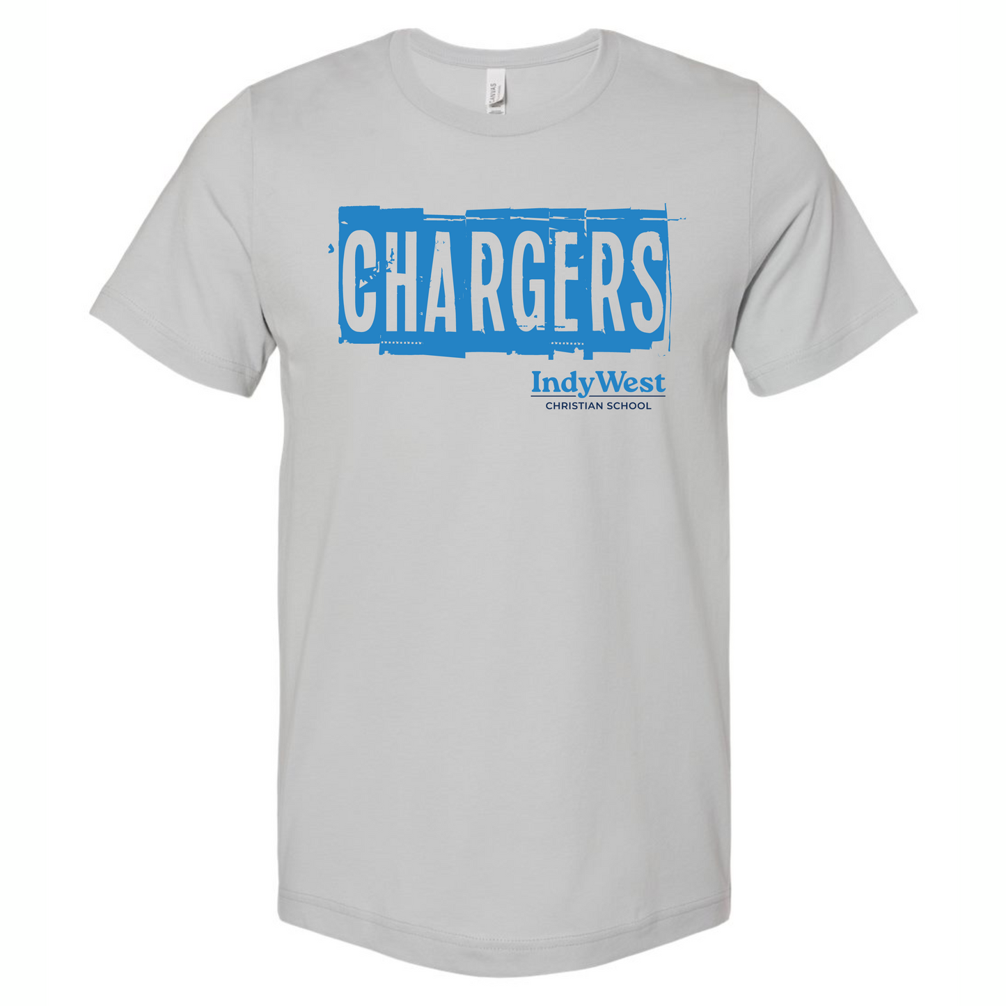 Chargers Block Adult Tee