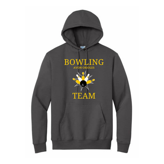 Bowling Team Hoodie (charcoal)