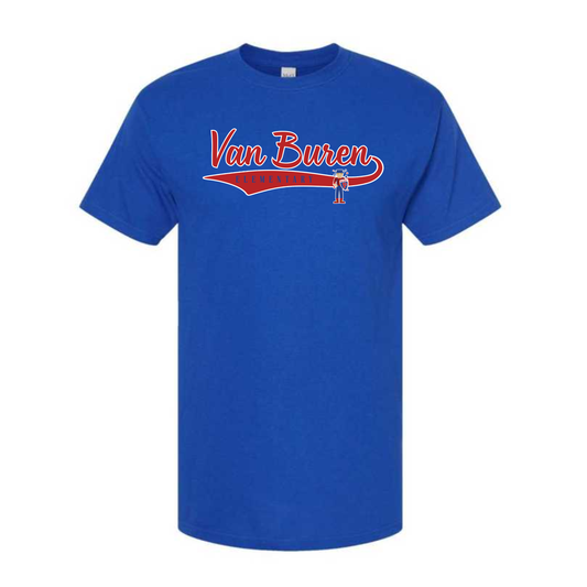 Van Buren Script Adult Tee