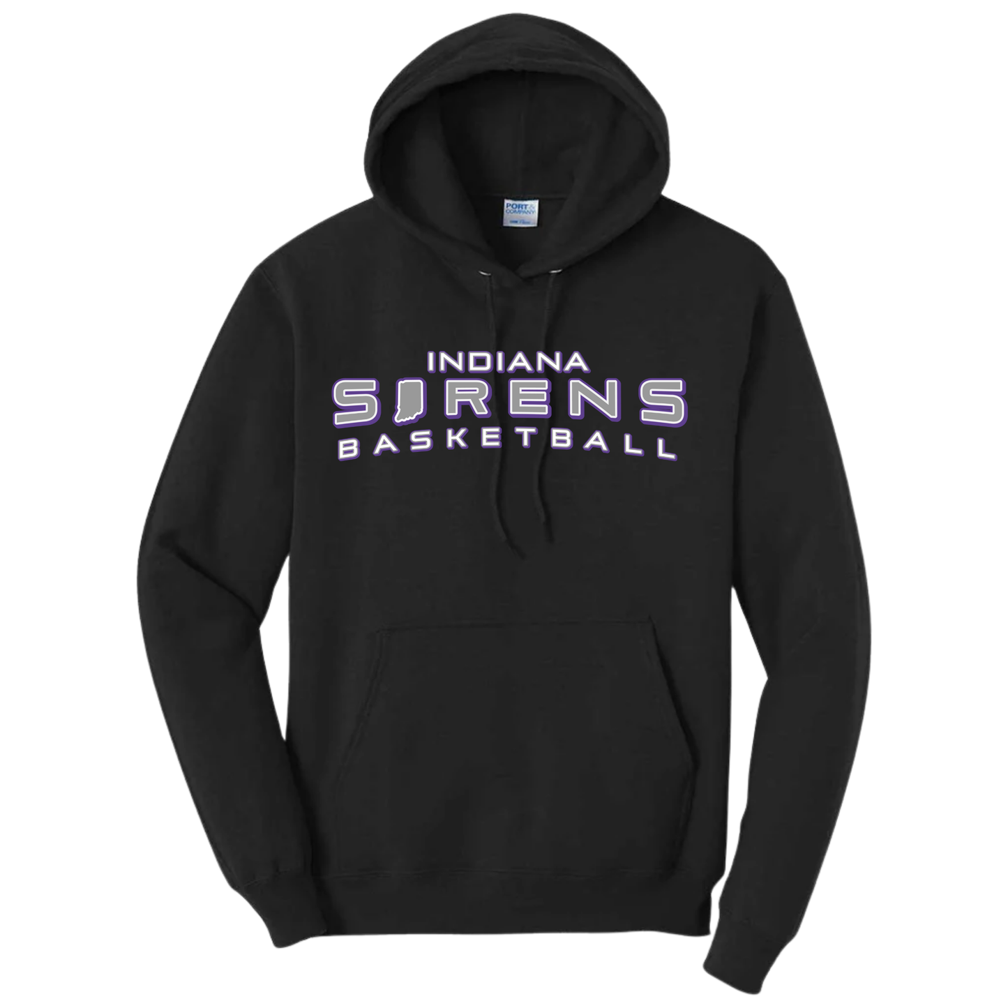 Indiana Sirens Basketball Black Hoodie