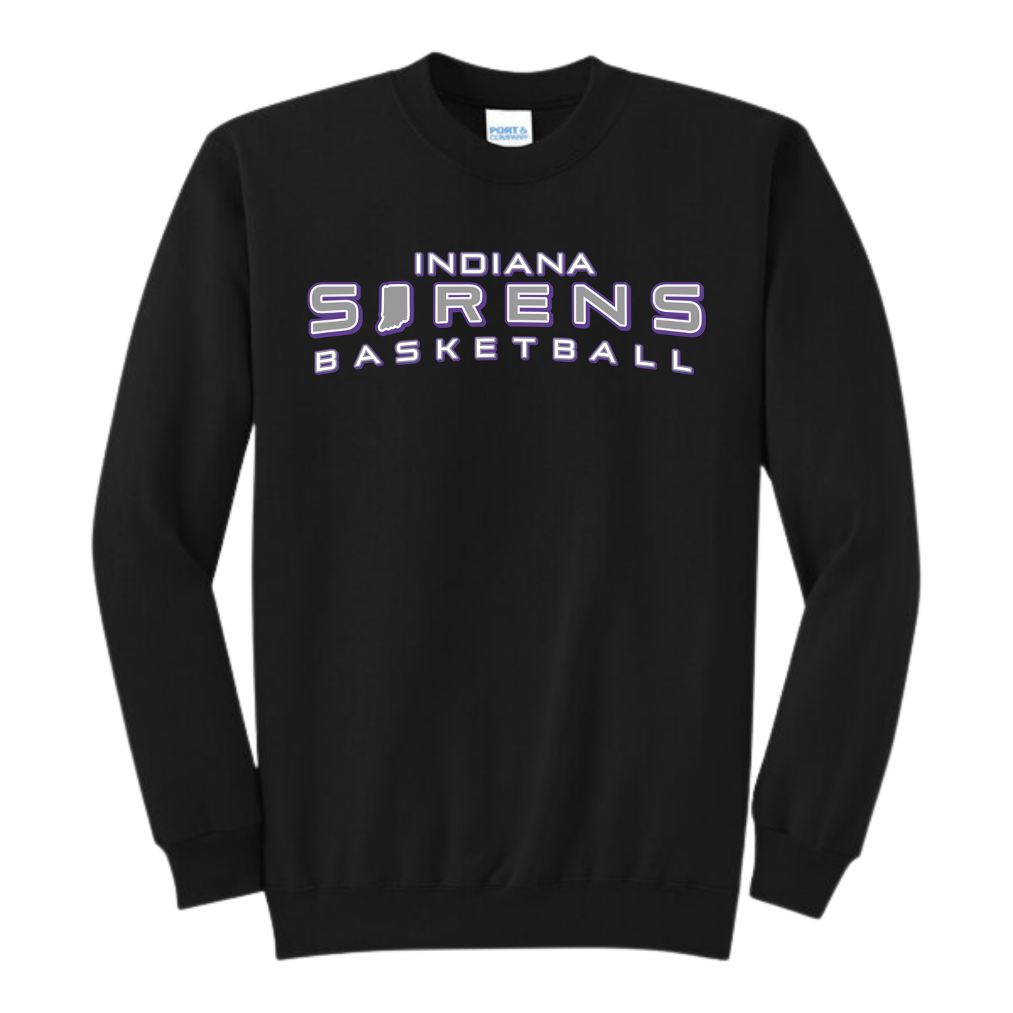Indiana Sirens Basketball Black Crew