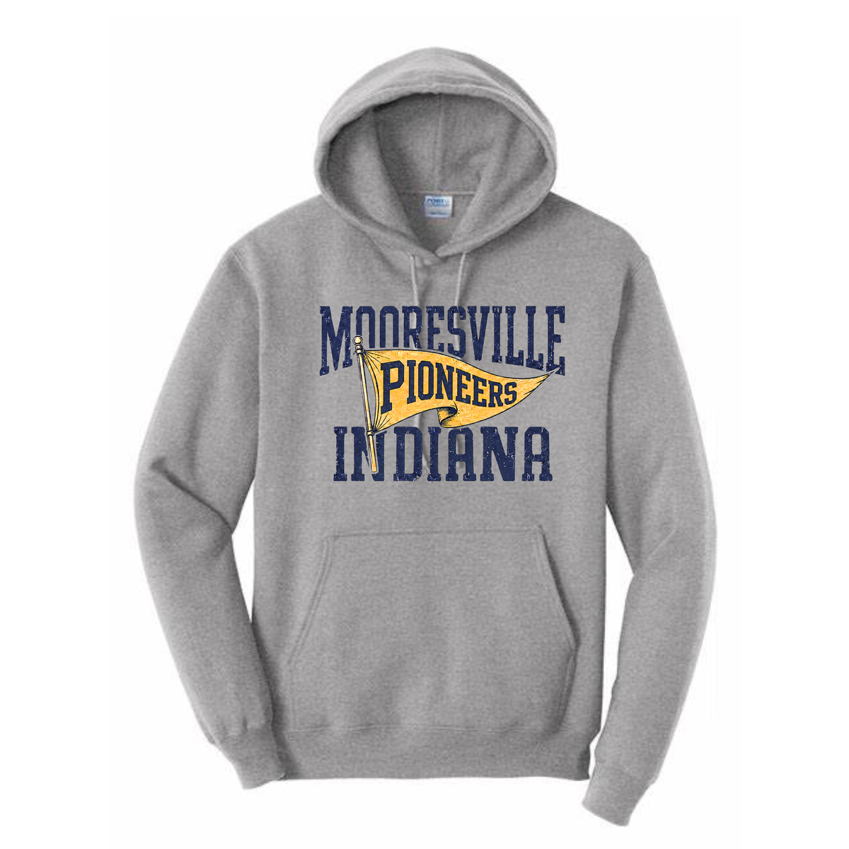 Mooresville Indiana Flag Hoodie