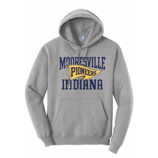 Mooresville Indiana Flag Hoodie