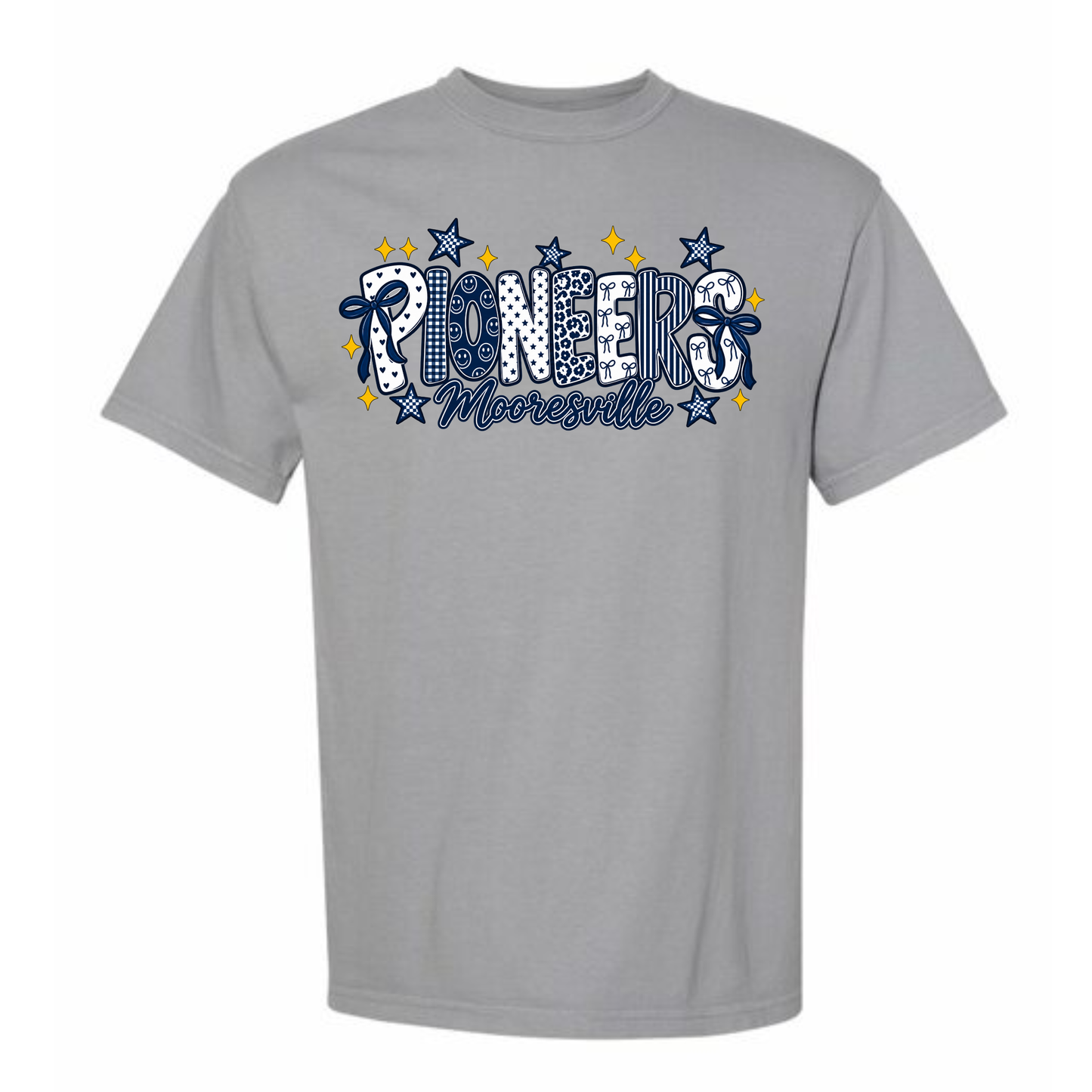 Pioneers Mixed Media Adult Tee