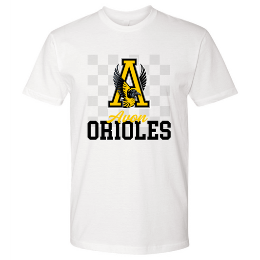 Checkered Avon Adult Tee