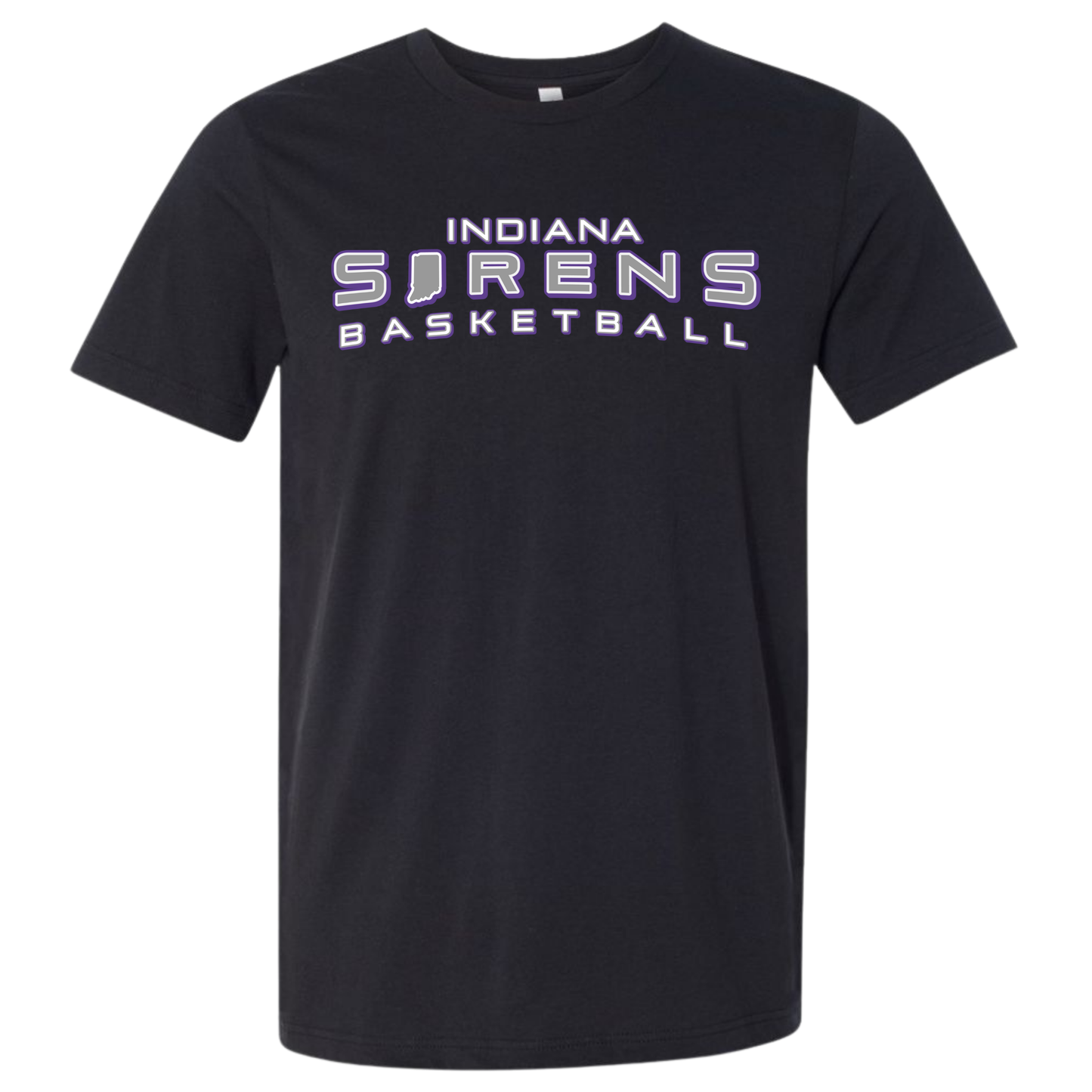 Indiana Sirens Basketball Black Youth Tee